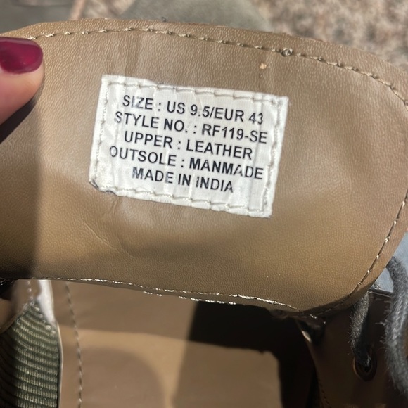 RESERVED FOOTWEAR CONWAY CHUKKA BOOT // OLIVE - Picture 8 of 10